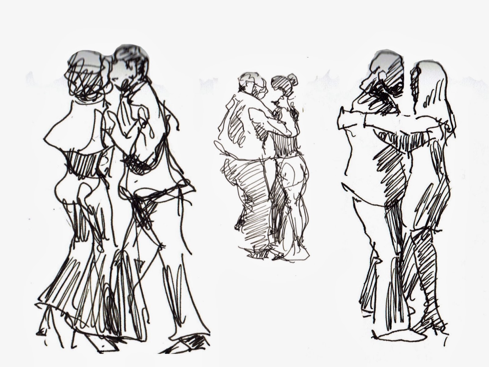 1600x1200 New York City Urban Sketchers Sketching The Tango, And More