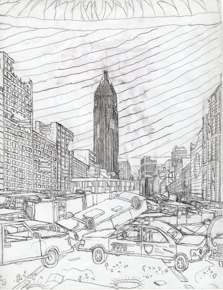 784x1020 New York City Destruction By Death Ark