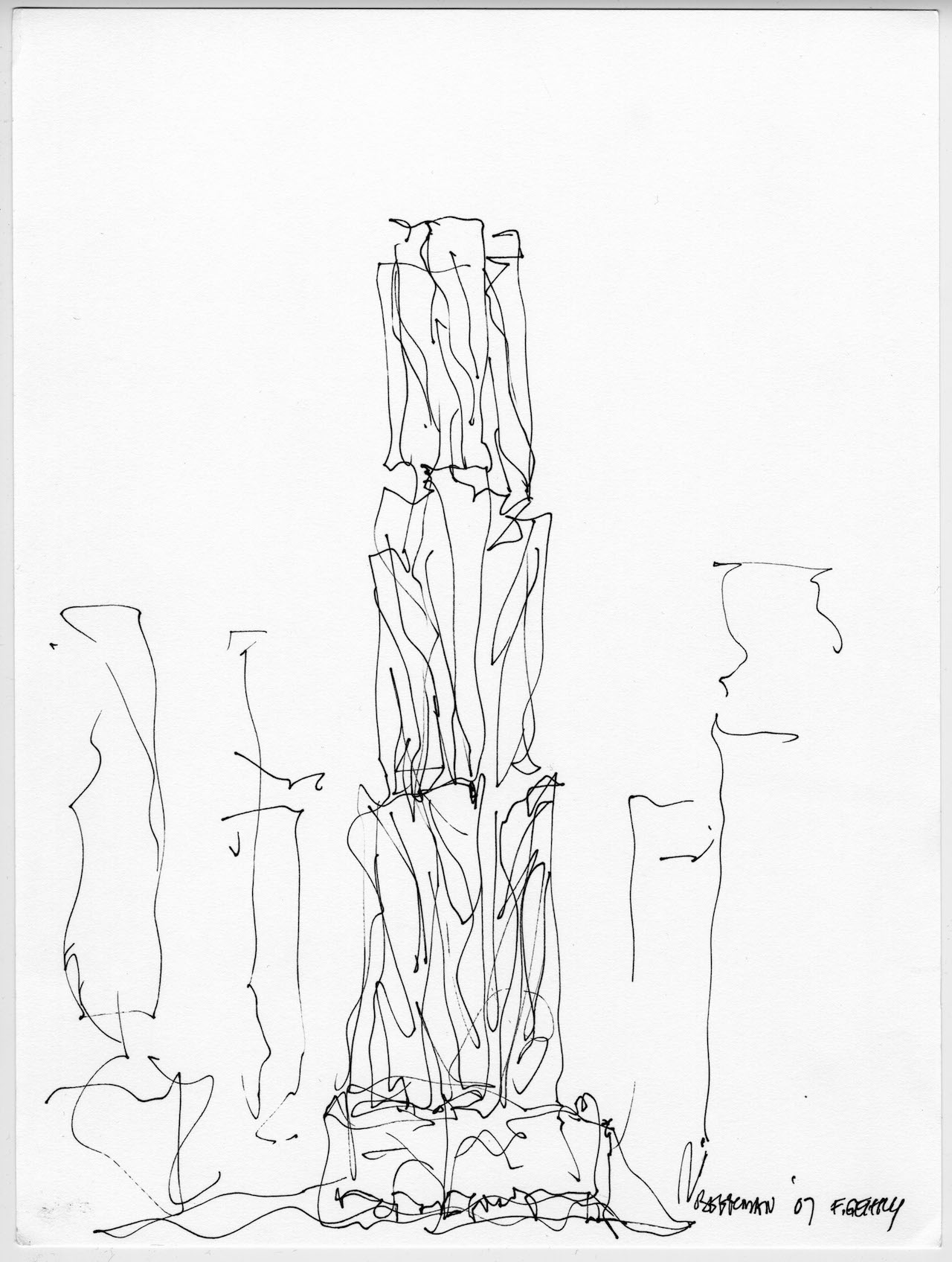 1280x1696 The Freeform Scribbles That Give Rise To Frank Gehry's Buildings