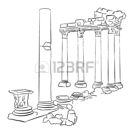 450x450 Phuket Thailand, Famous Destination Landmarks, Hand Drawn Vector