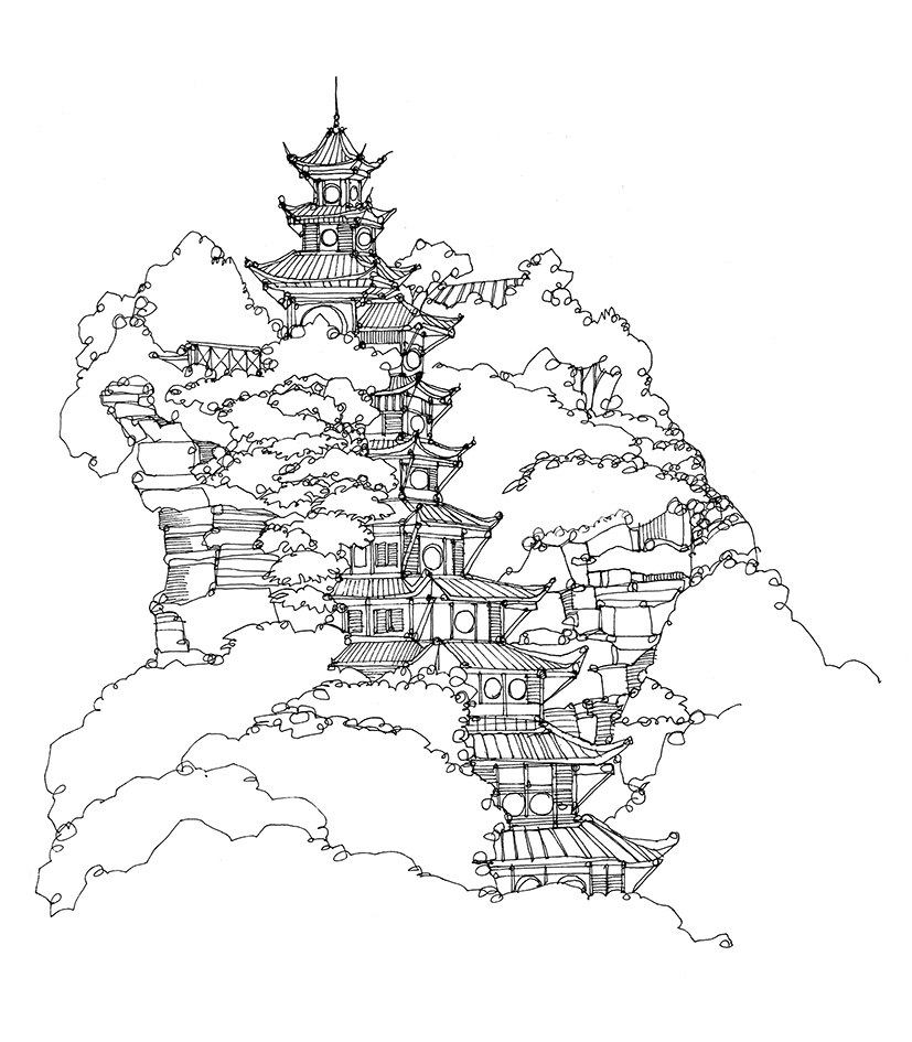 827x945 Blog City Illustration