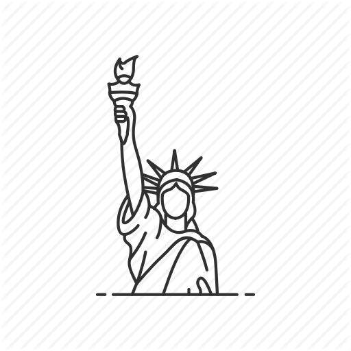 512x512 Famous, Landmark, Liberty, New York, Sculpture, Statue, Statue