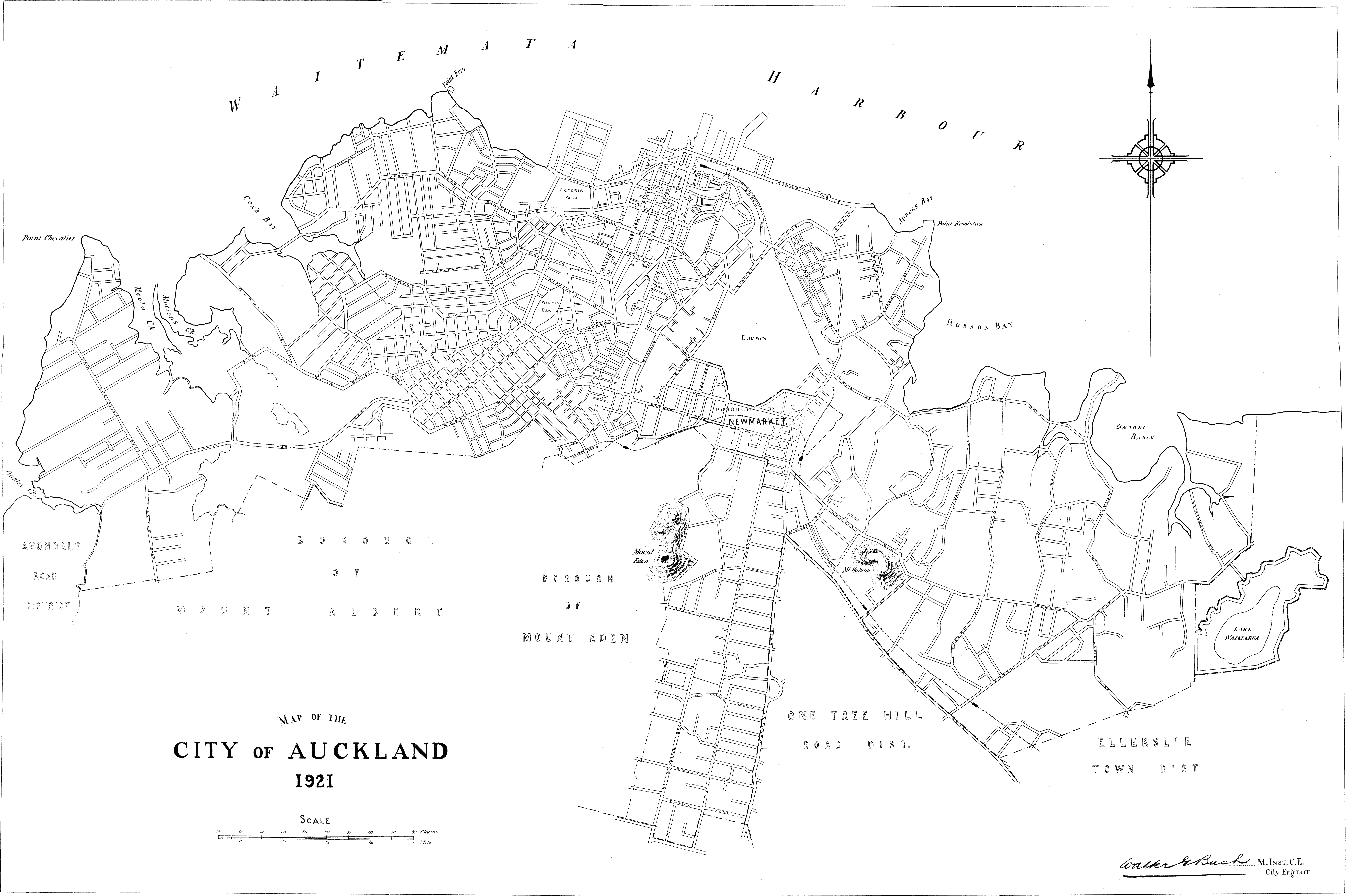 4055x2700 The City Of Auckland, John Barr