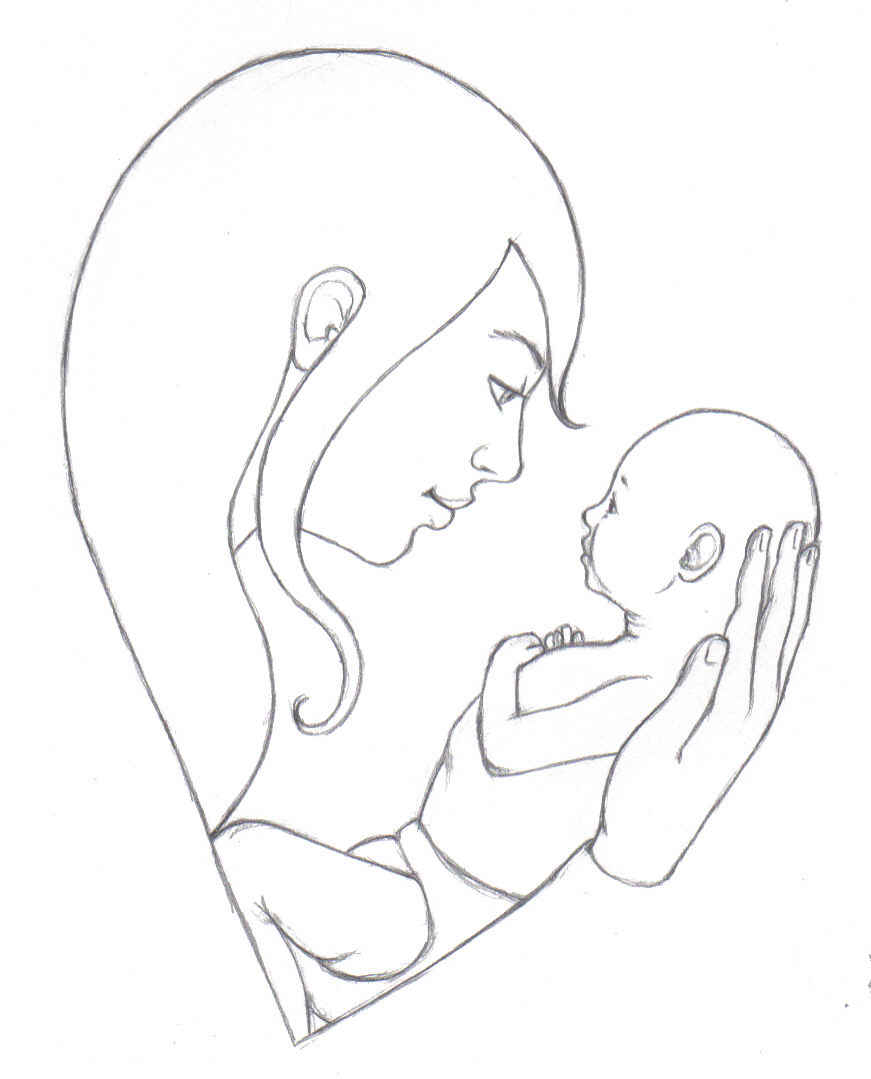 871x1079 How To Draw A Mom Galleries Related Mother Love Quotes , Mother