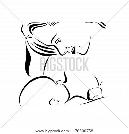 450x470 Mother Baby Nursing Mother Newborn Image Amp Photo Bigstock