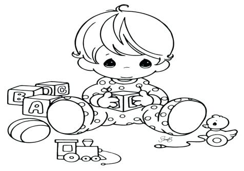 476x333 Baby Coloring Books Baby Coloring Pages Newborn Baby Animals