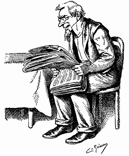 414x500 Public Domain Images Happy Laughing Guy Reading The Newspaper