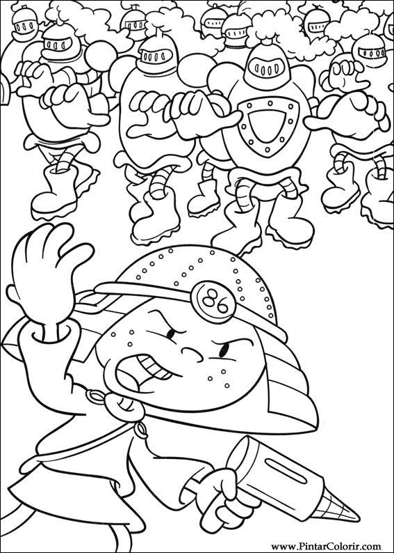 567x794 Drawings To Paint Amp Colour Kids Next Door