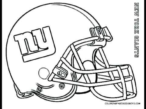 480x360 Football Coloring Pages Nfl Coloring Page Interesting Decoration