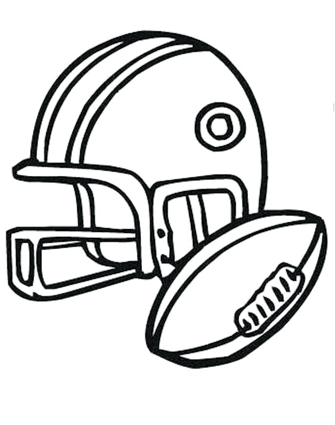 686x870 Football Coloring Sheets Football Coloring Pages 1 Nfl Football