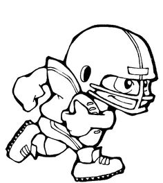 236x264 Nfl Football Player Number 7 Coloring For Kids