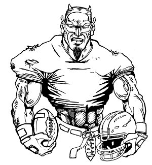 Nfl Football Player Drawing at GetDrawings | Free download