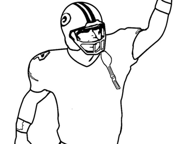 640x480 Nfl Football Player Drawings Clipart Panda