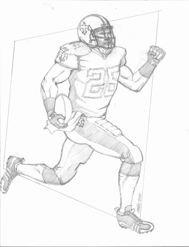 NFL Drawing at GetDrawings | Free download