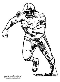 236x324 Football Coloring Pages Nfl Coloring Pages