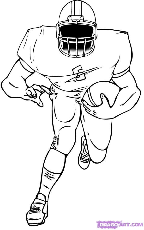 Nfl Player Drawing at GetDrawings | Free download