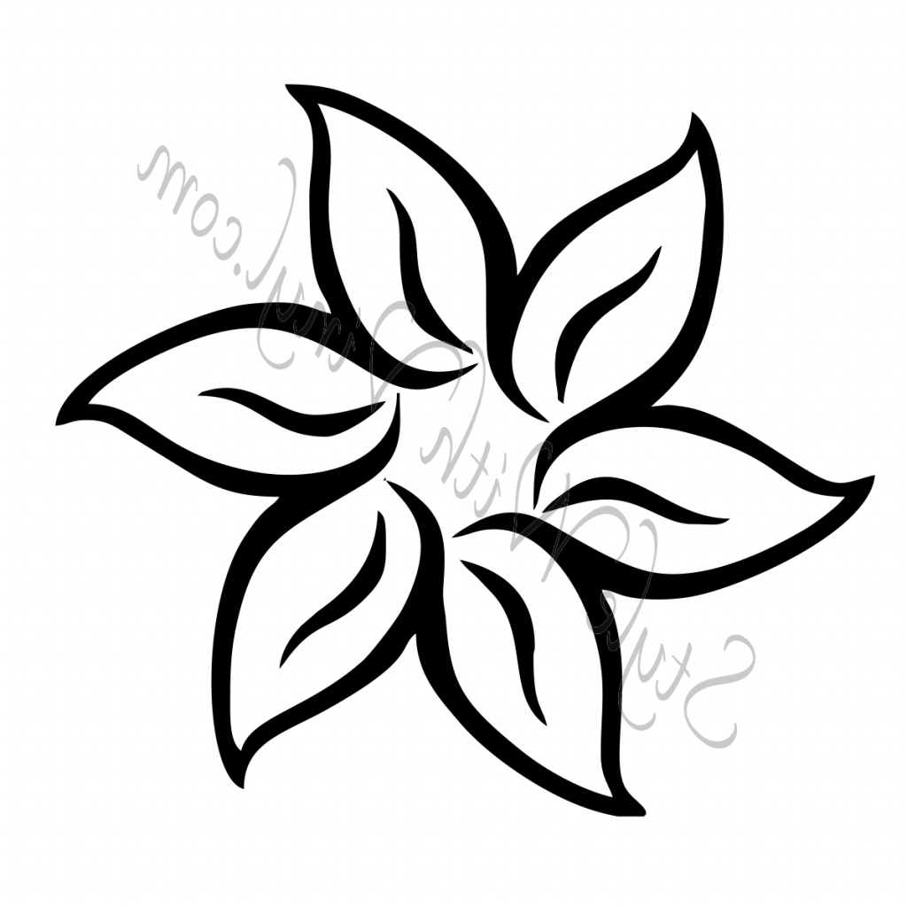 1024x1024 Simple Drawings Of A Very Beautiful Flowers Flower Drawings Easy