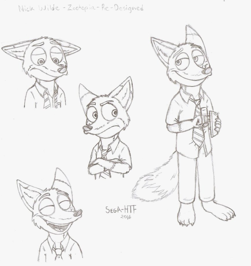 868x920 Nick Wilde
