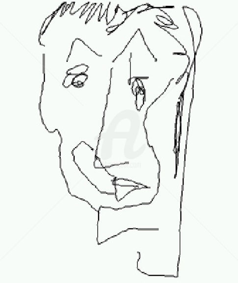 485x577 Drawing Panel Tired Human (Nick Gabrichidze)