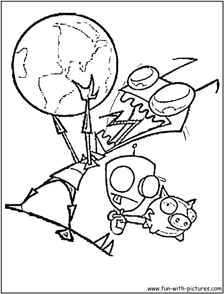 736x966 Nickelodeon Coloring Sheets As Well As Invader Coloring Page Nick