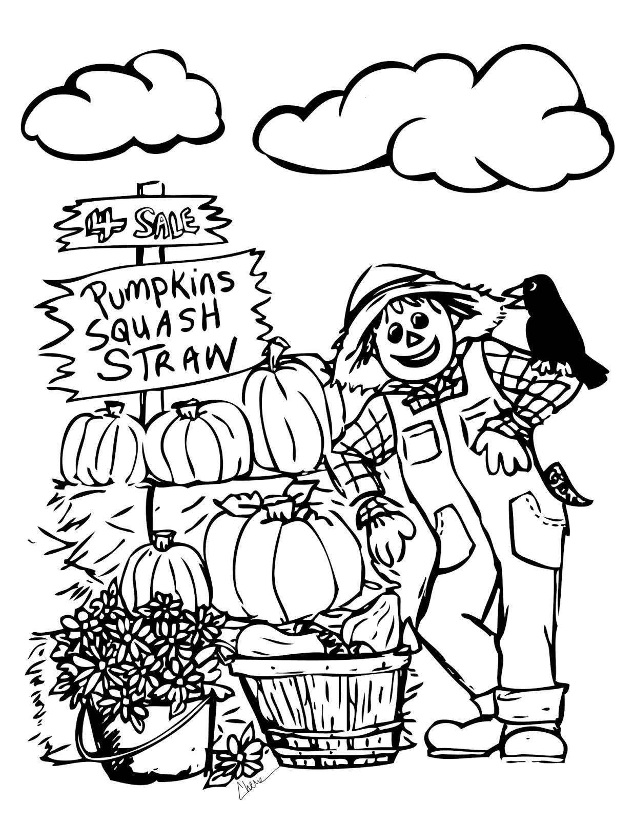 1237x1600 Fall Coloring Pages Nick Jr Free Draw To Color