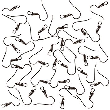 355x355 500 Pack Silver Earring Hooks