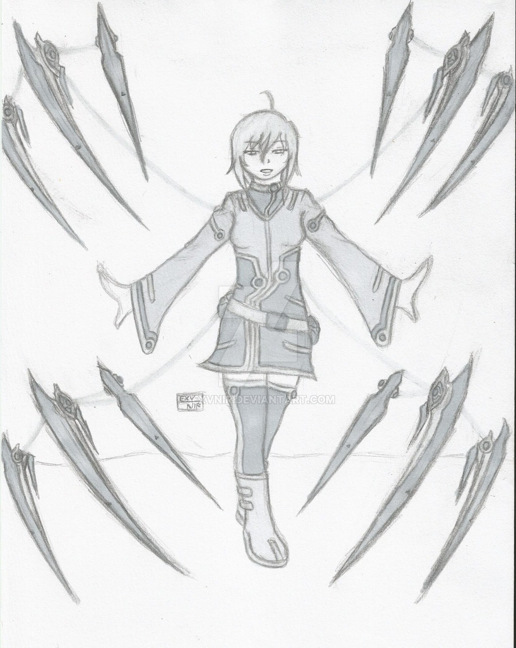 1024x1286 Rwby Oc Nickel By Exvnir