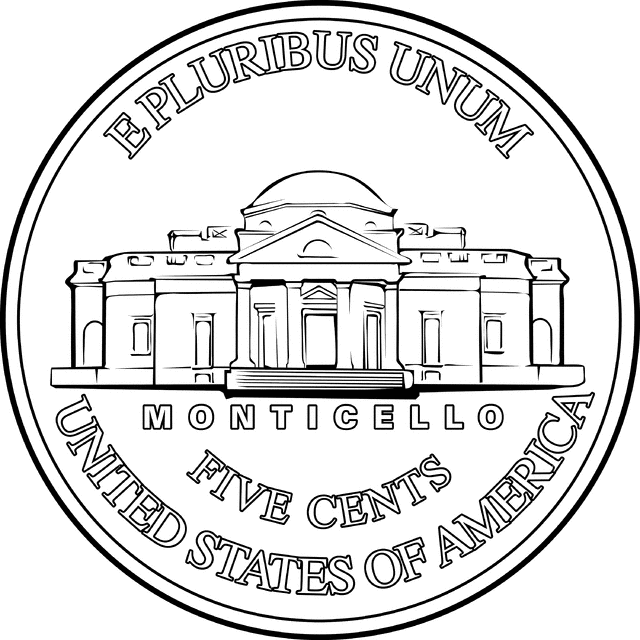 640x640 Back Of A Nickel Clipart Etc