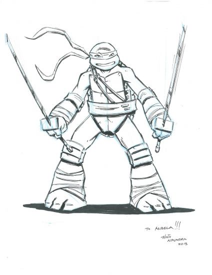 424x550 Giveaway How To Draw Teenage Mutant Ninja Turtles