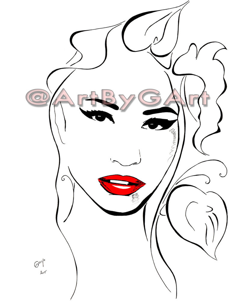 791x1010 Nicki Minaj By Bladamerry