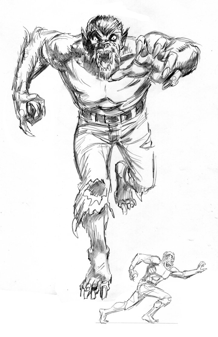 720x1109 Werewolf By Night By Kevhopgood