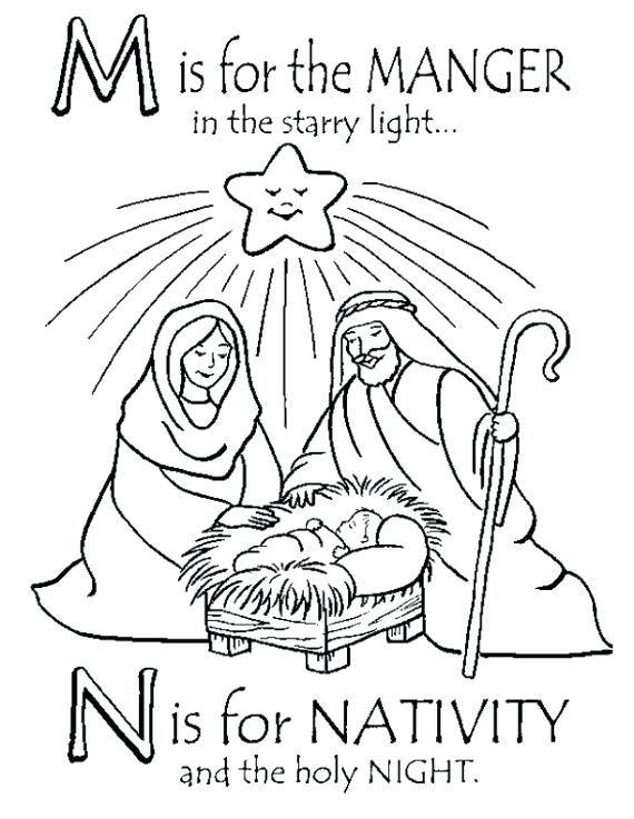 570x737 Manger Scene Coloring Page Awesome Manger Scene Coloring Page