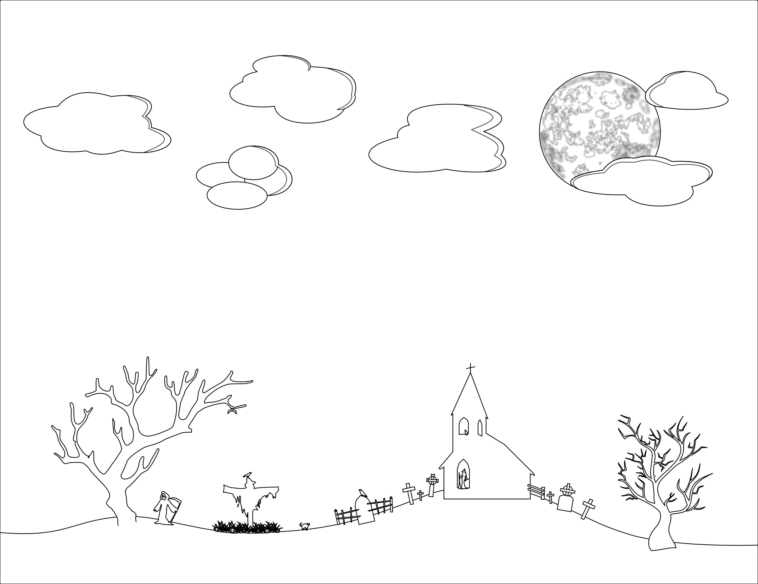 2555x1968 Night Coloring Pages Lovely Superb Night Sky Clip Art Black