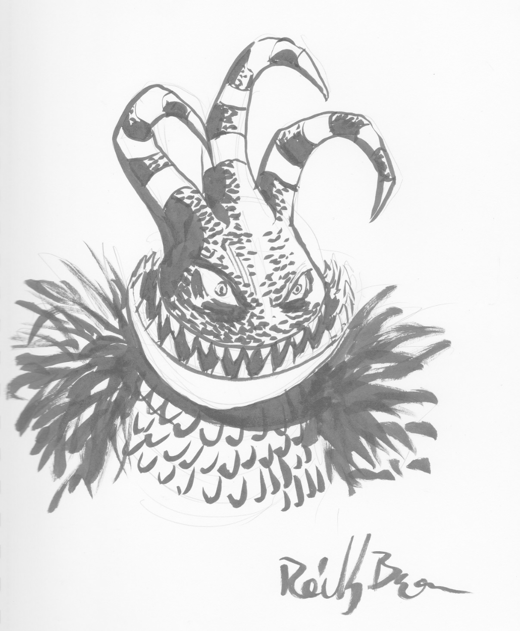 1030x1250 Harlequin Demon From The Nightmare Before Christmas By Reilly