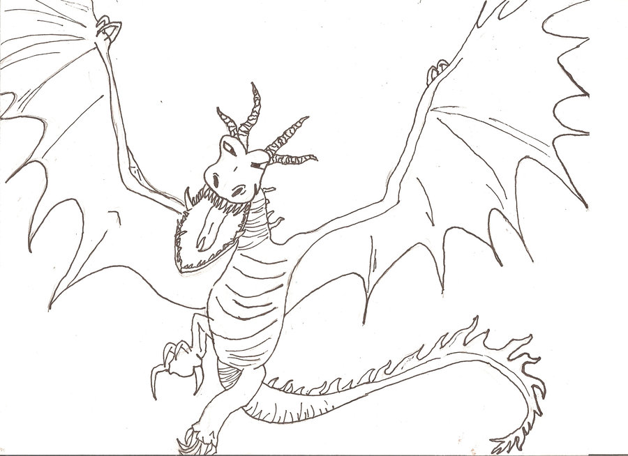 900x654 Monstrous Nightmare By Sunblazeelric