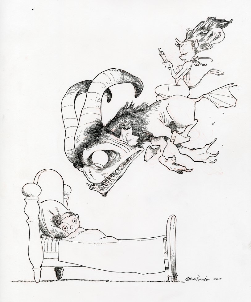 814x981 Nightmare Contest Drawing By Alohalilo