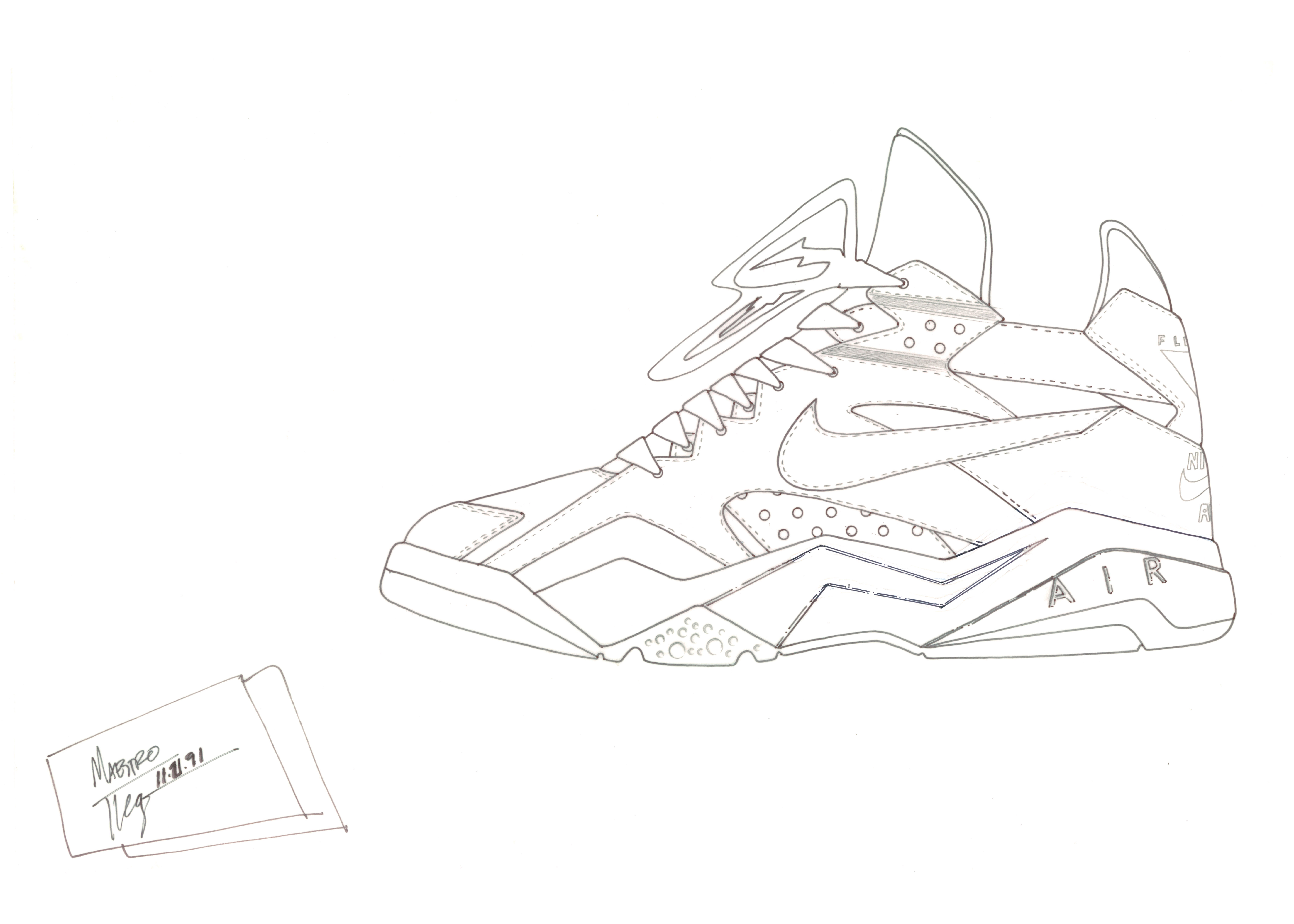 Nike Drawing at GetDrawings | Free download