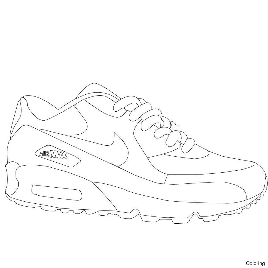 900x900 Air Jordan Coloring Pages