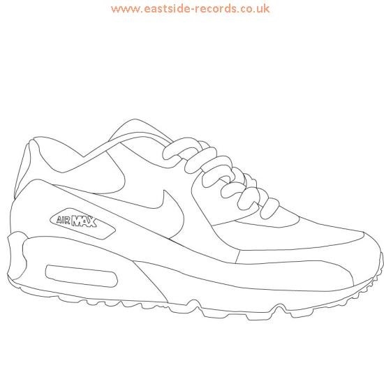 Nike Sneakers Drawing at GetDrawings | Free download