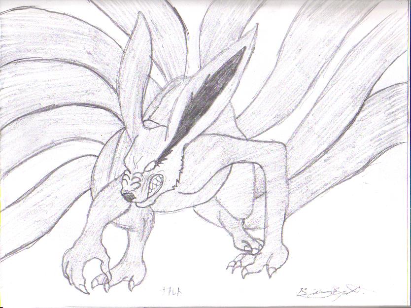 834x625 Nine Tailed Fox By Andromedatheroma
