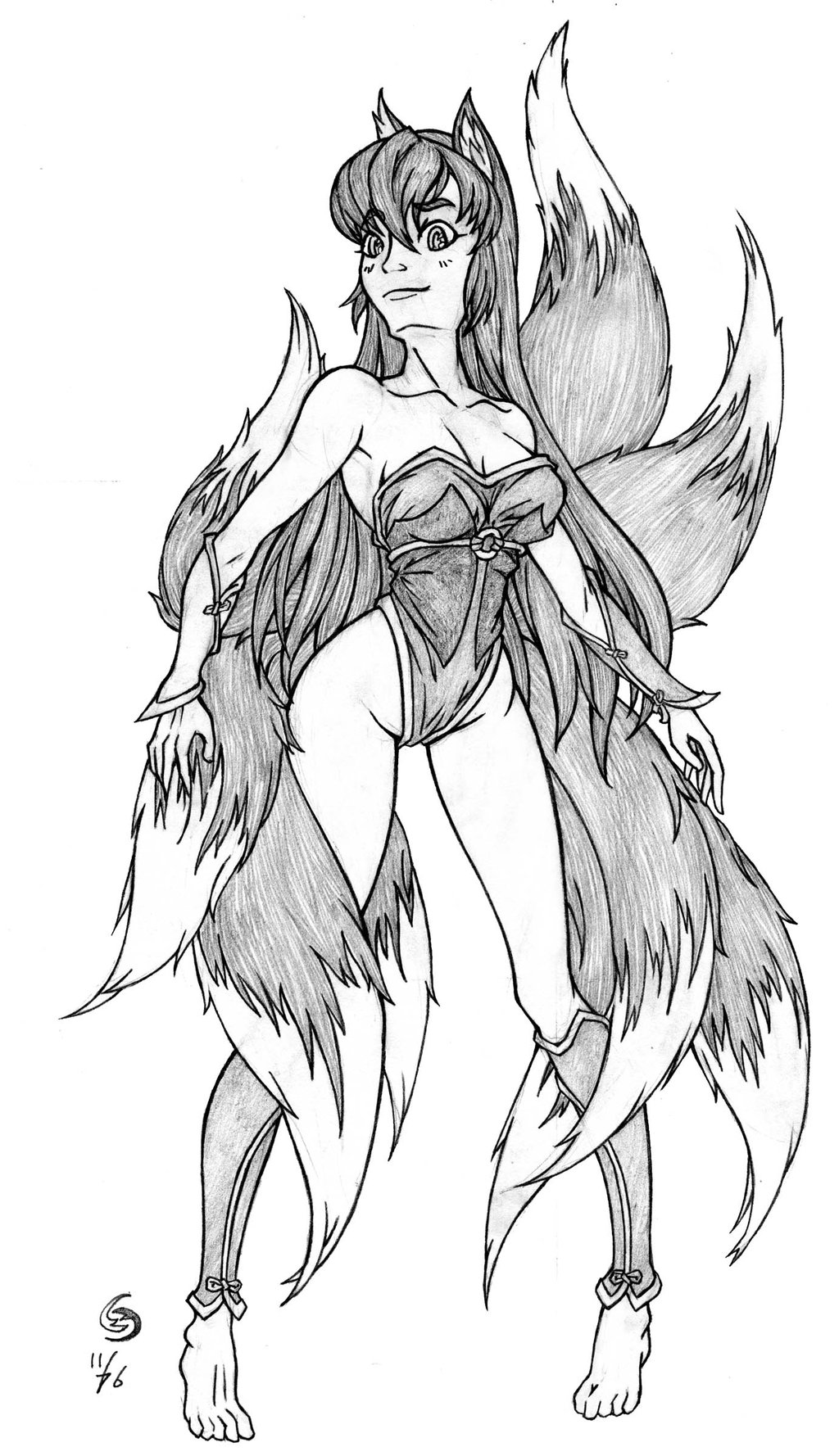 1024x1778 Nine Tails By Skwang