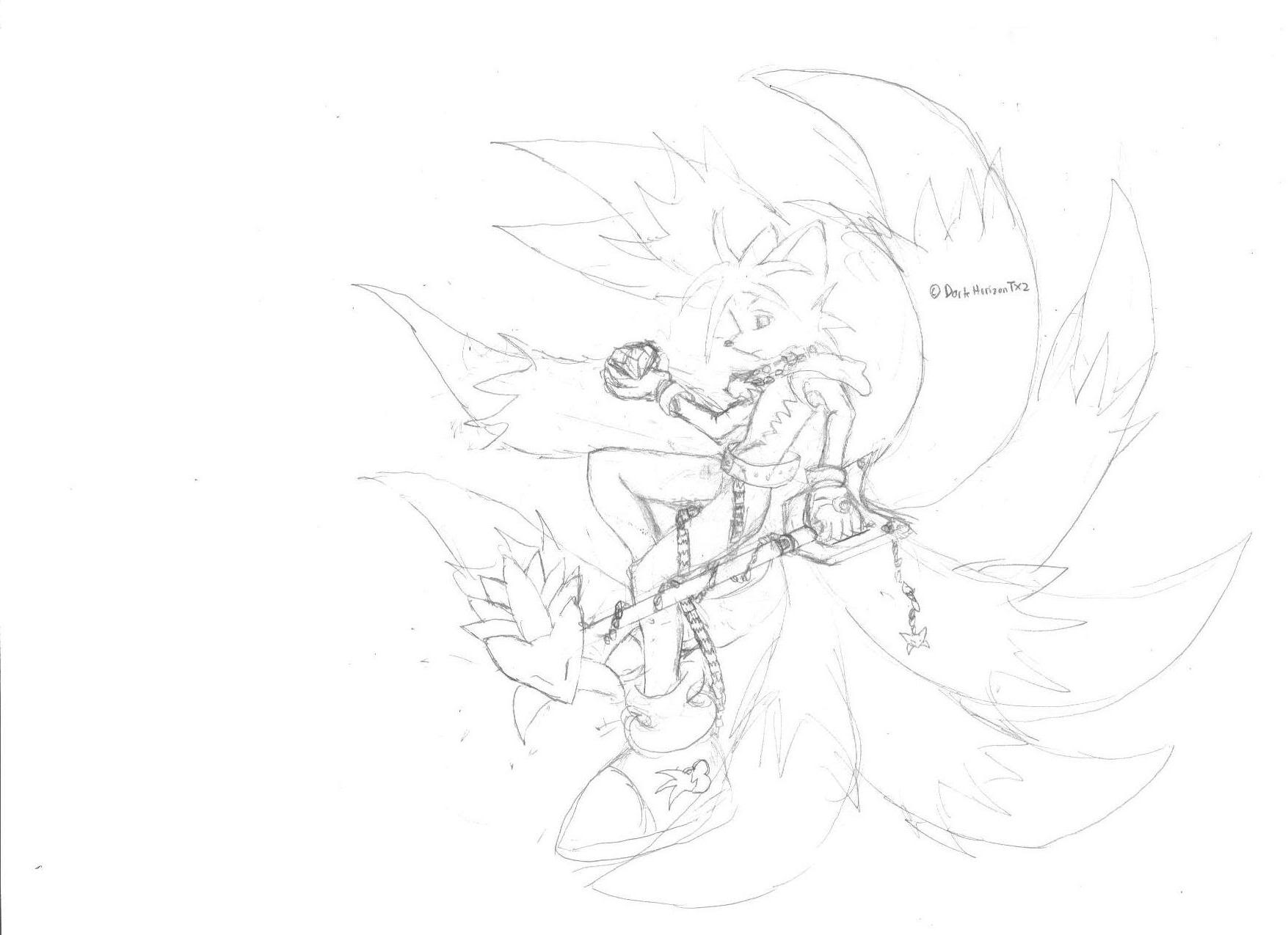 1755x1275 Tails Ninetails Kitsune Design By Sonicka