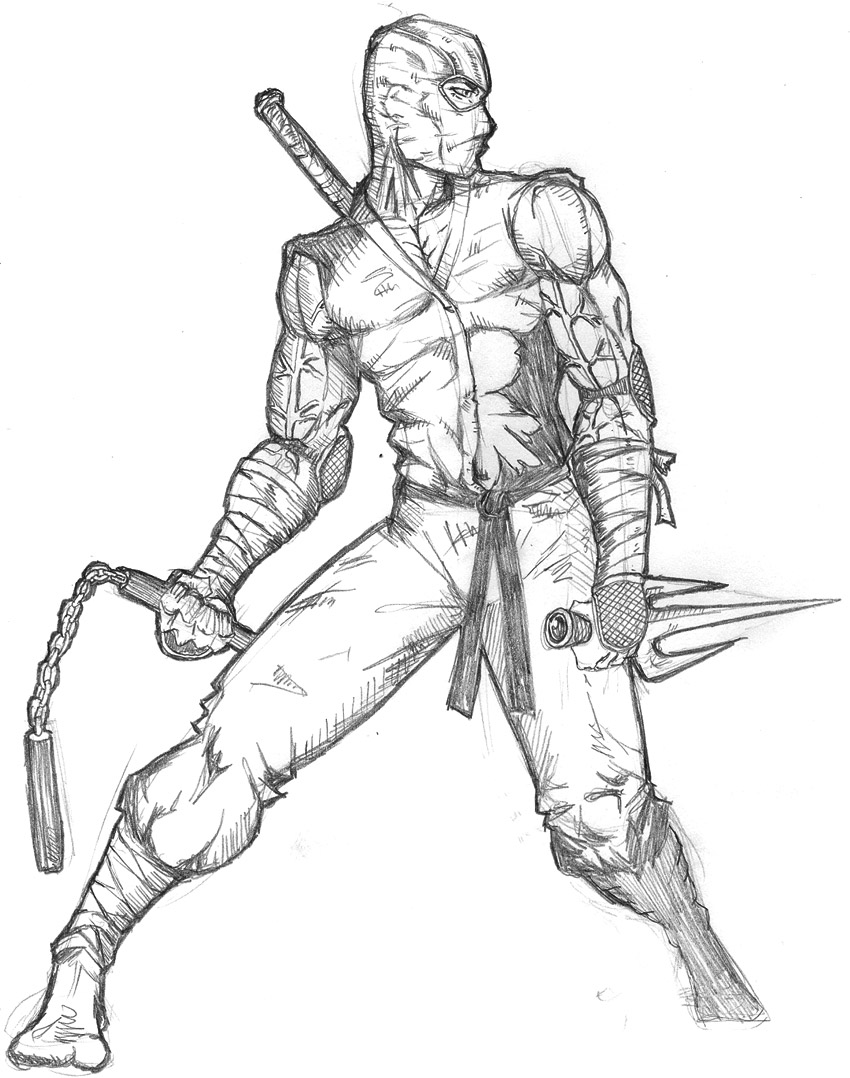 850x1078 Ninja Warrior By Ntholden