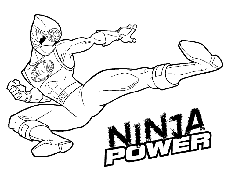 770x567 Power Rangers Ninja Drawings To Color Color Area
