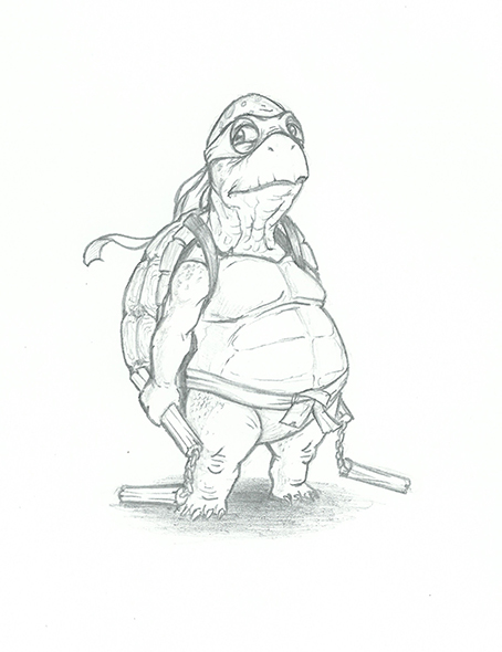 454x590 Ninja Turtle Concept On Behance