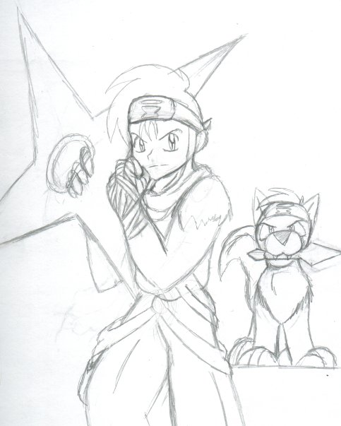 483x603 Taji With Big Ninja Star By Gato Sama