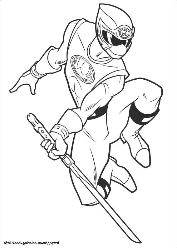 567x794 Coolest Power Ranger Coloring Pages Printable