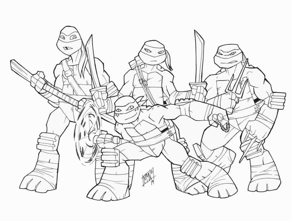 Ninja Turtle Drawing at GetDrawings | Free download