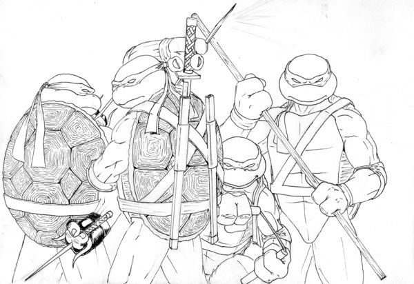 600x412 Teenage Mutant Ninja Turtles By Gune2k4