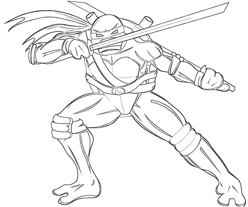 800x667 Leonardo Coloring Pages Ninja Coloring Pages Kid Drawing